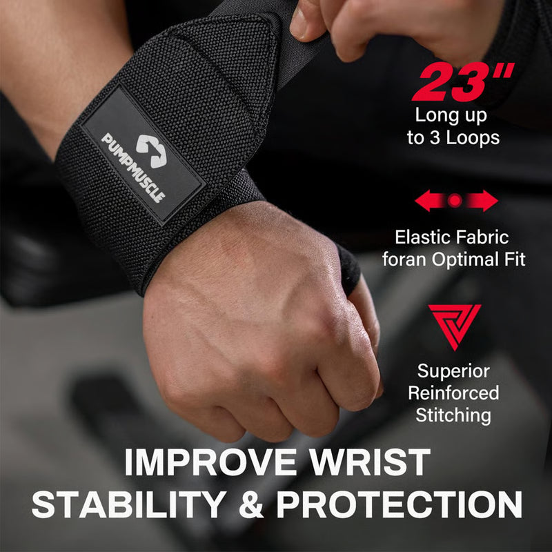 Wraps, Bench Press Bar Grip Assist Pads, Dumbbell Hand Straps for Weightlifting & Gym Sports