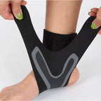 Sports Compression Ankle Sleeve for Stability & Anti-Sprain Support