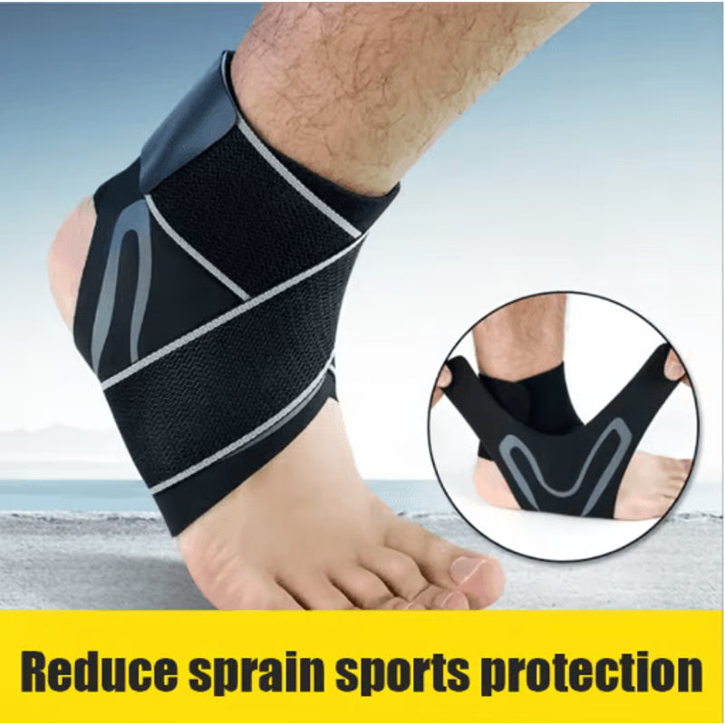 Sports Compression Ankle Sleeve for Stability & Anti-Sprain Support