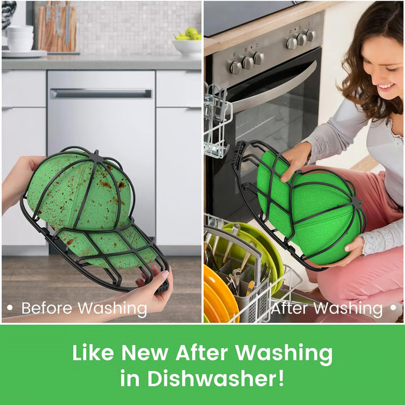 Multifunctional Baseball Cap Washer, Hat Washer Frame, Double-deck Hat Cleaner Protector for Adult/Kid