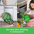 Multifunctional Baseball Cap Washer, Hat Washer Frame, Double-deck Hat Cleaner Protector for Adult/Kid
