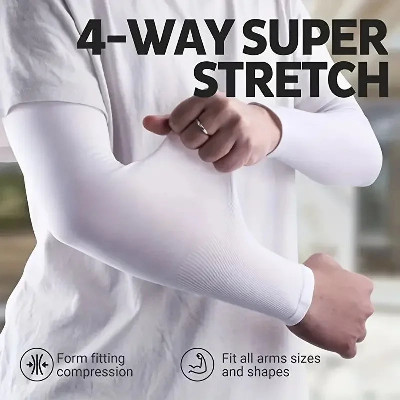 Breath able UV Protection Sleeves for Sports, Outdoor, Driving Gear
