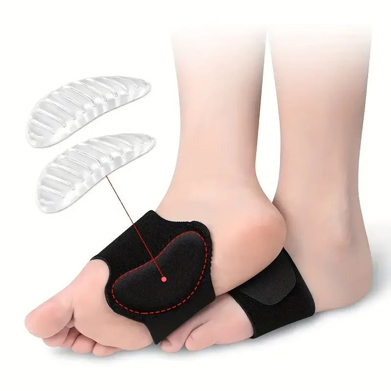 Orthopedic Arch Support Insoles for Flat Feet Heel Pain Relief