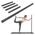 Adjustable Yoga Stretching Stick Steel Mobility Training Stick for Flexibility and Balance