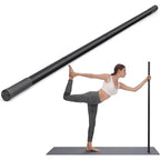Adjustable Yoga Stretching Stick Steel Mobility Training Stick for Flexibility and Balance