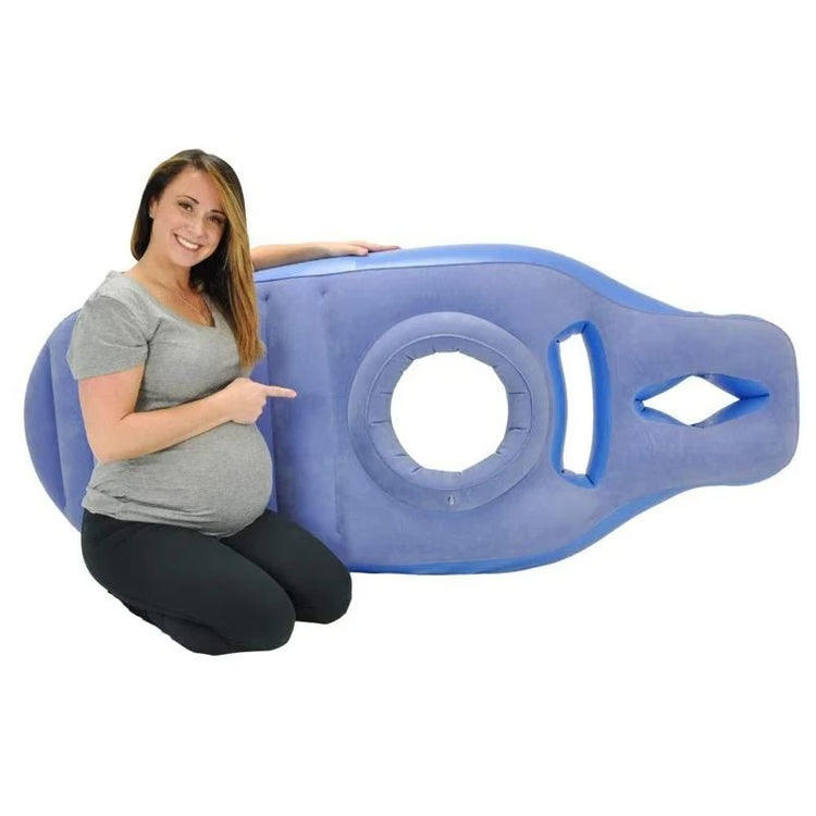 Inflatable Pregnancy Pillow and Yoga Mat for Maternity Comfort