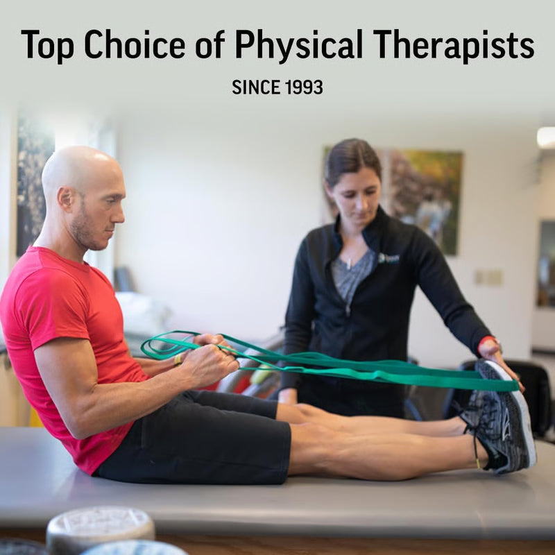 Yoga Stretching Strap USA Made Top Choice, Stretch Out Strap with Exercise Book, Physical Therapy Stretch Straps