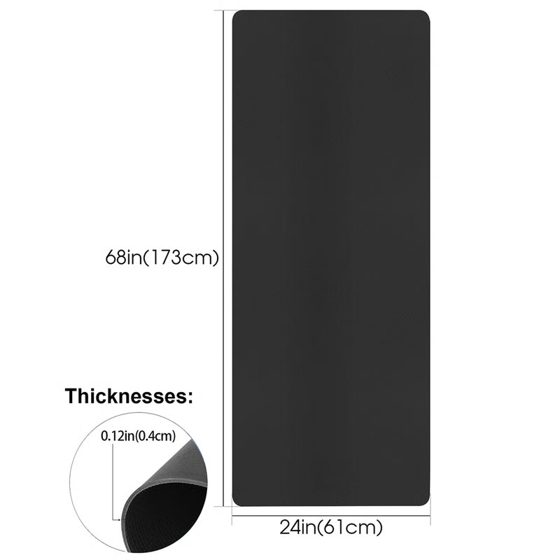Non Slip EVA Yoga Mat Lightweight Exercise Mat for Home Workout Fitness