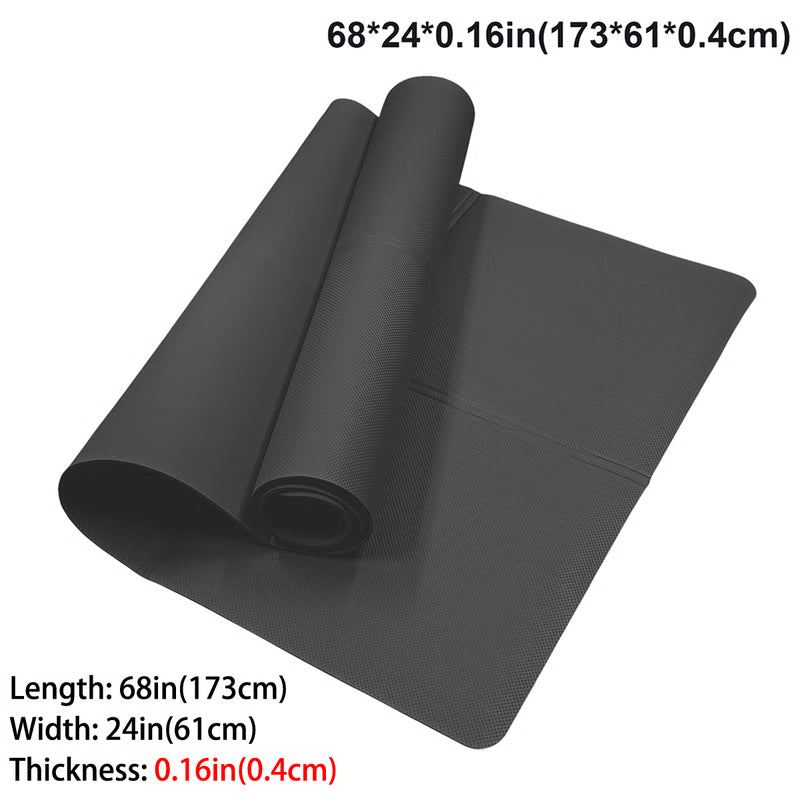 Non Slip EVA Yoga Mat Lightweight Exercise Mat for Home Workout Fitness